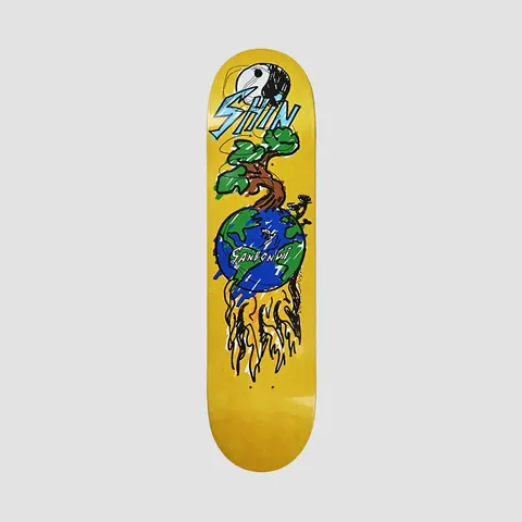 Polar Shin Sanbongi Bonzai Ride Various Stains deck