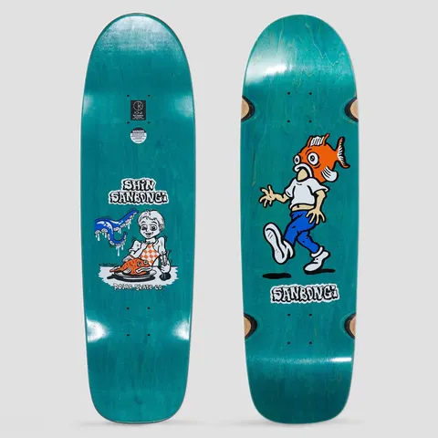 Polar Surf Jr. Shin Sanbongi Fish Head Wheel Wells deck