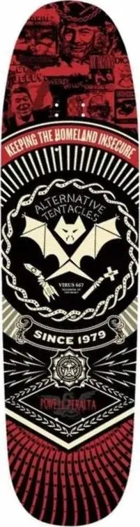 Powell Peralta Alternative Tentacles Winston Smith deck