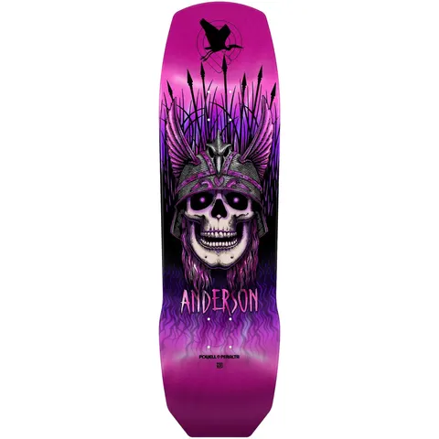 Powell Peralta Andy Anderson Heron Skull (Pink Foil) deck