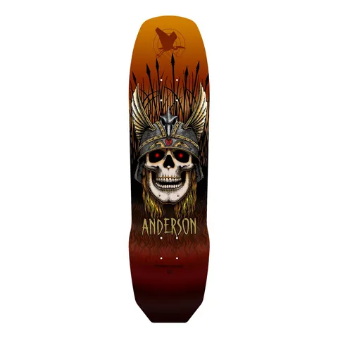 Powell Peralta Andy Anderson Heron Skull Rust deck