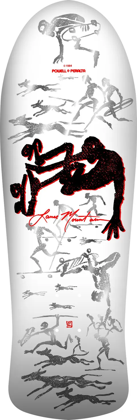 Powell Peralta Bones Brigade Lance Mountain Series 17 (White) deck