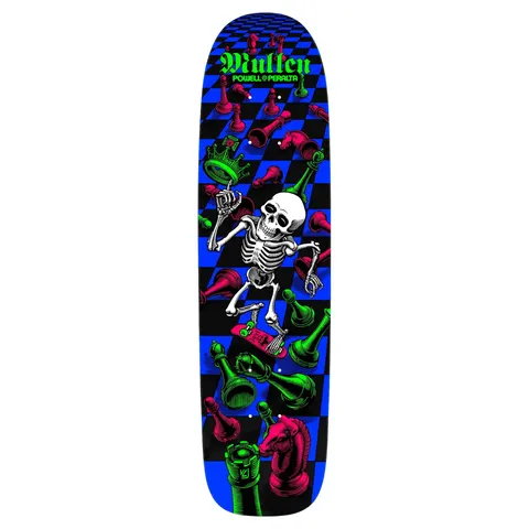 Powell Peralta Bones Brigade Rodney Mullen Chess Board Blacklight Series 14 deck