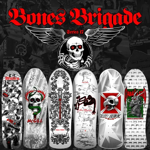 Powell Peralta Bones Brigade Series 17 FULL Set deck
