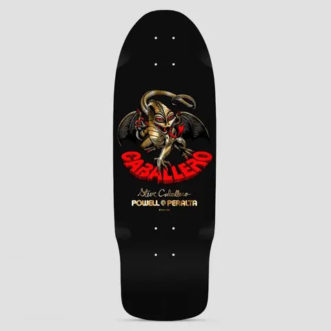 Powell Peralta Bones Brigade Steve Caballero Series 16 (Black / Gold) deck