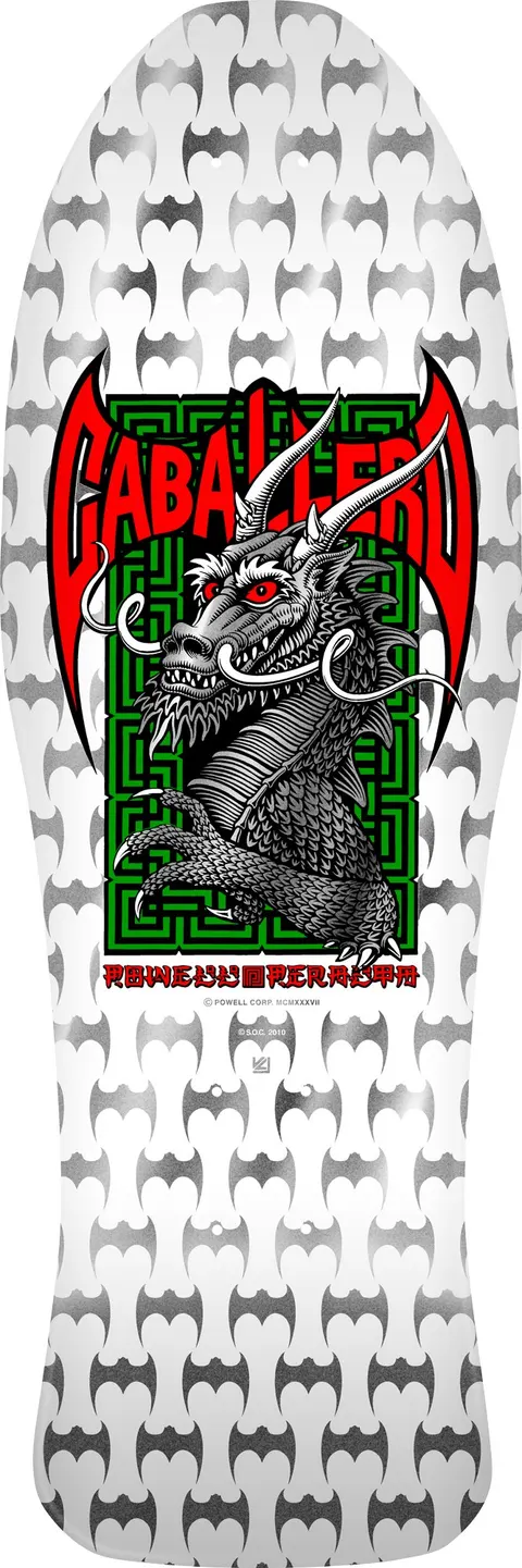 Powell Peralta Bones Brigade Steve Caballero Series 17 (White) deck