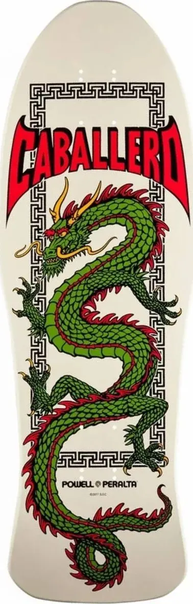 Powell Peralta Caballero Chinese Dragon (White) deck