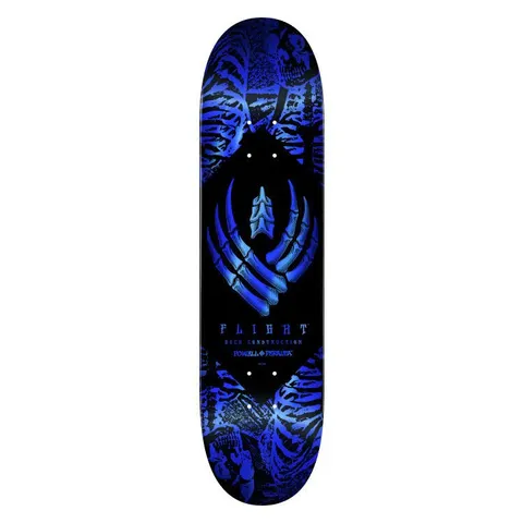 Powell Peralta FLIGHT Skeleton (Blue Foil) deck