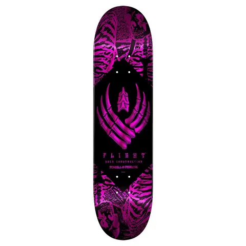 Powell Peralta FLIGHT Skeleton • • (Pink Foil) deck
