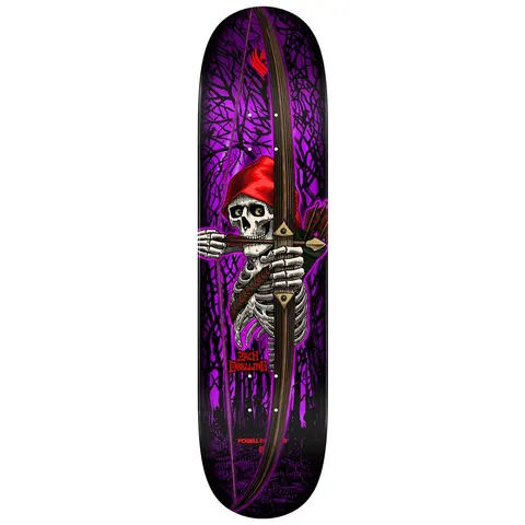 Powell Peralta FLIGHT Zach Doelling - Archer (Purple Foil) deck