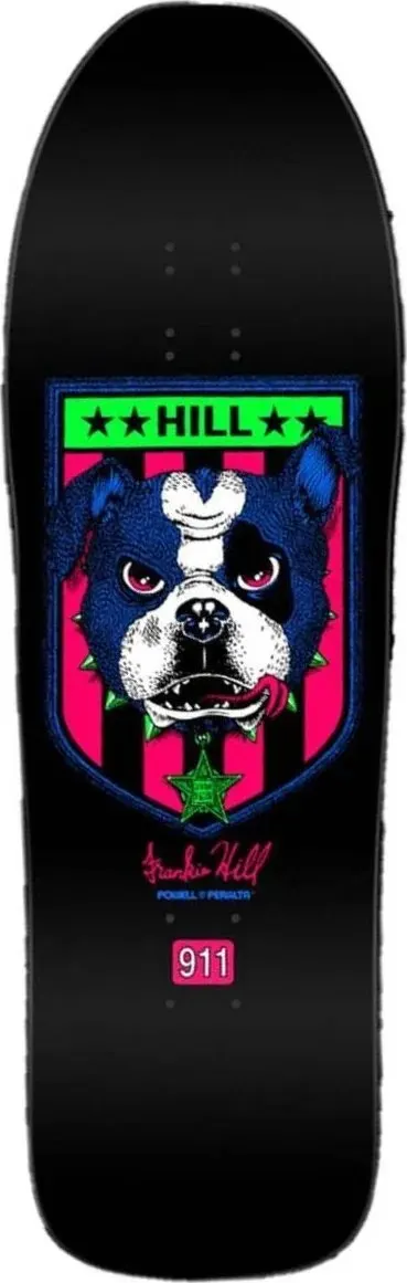 Powell Peralta Frankie Hill Bulldog Light (Black) deck