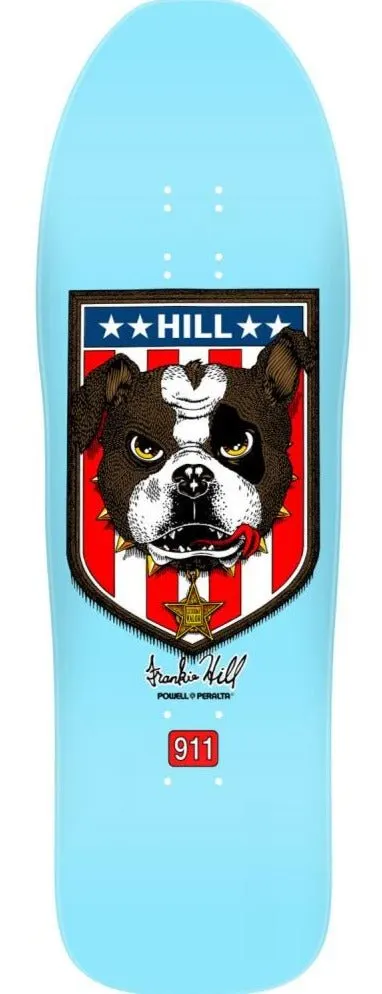 Powell Peralta Frankie Hill Bulldog Light POW-SKD-0833 (Blue) deck
