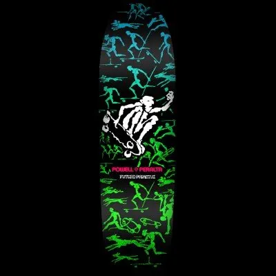 Powell Peralta Future Primitive (Black/Green) deck