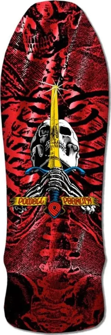 Powell Peralta Geegah O.G Skull & Sword (Red Foil) deck