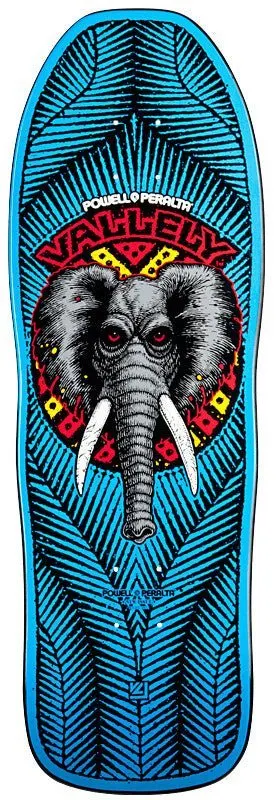 Powell Peralta Mike Vallely Elephant Blue deck