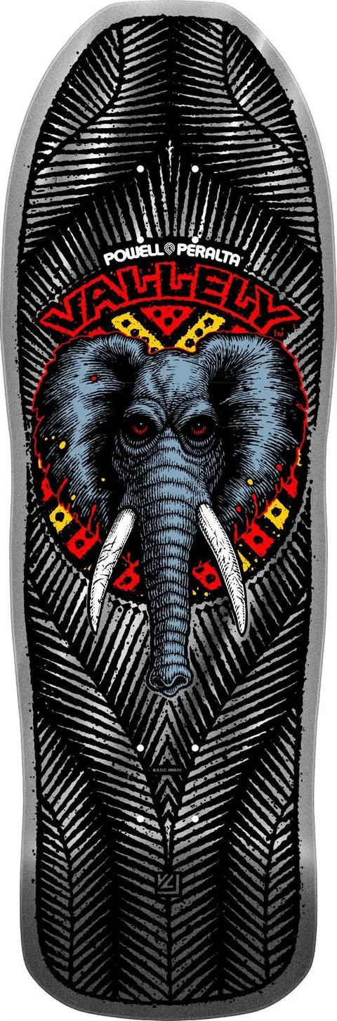 Powell Peralta Mike Vallely Elephant Silver deck