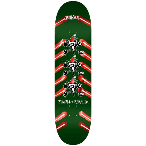 Powell Peralta Powell-Peralta Rat Bones - Holiday '25 (Green / Red Foil) deck