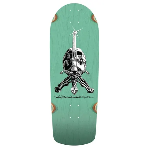 Powell Peralta Powell-Peralta Ray Rodriguez O.G. Skull & Sword 05 Snub Lt Teal (Stain) deck