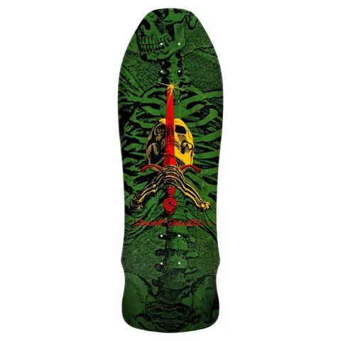 Powell Peralta Powell-Peralta Skull & Sword 11 Geegah (Green Stain) deck