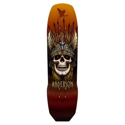 Powell Peralta Powell Powell-Peralta Andy Anderson Heron Skull Rust deck
