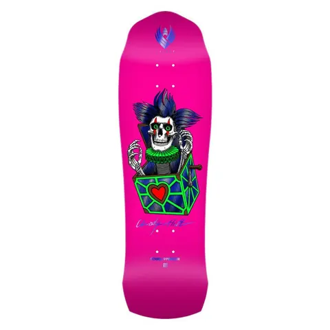 Powell Peralta Pro Chris Hiett Skull FLIGHT (Pink) deck