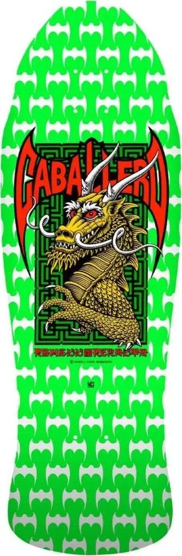 Powell Peralta Steve Caballero Street 22 (Green/White) deck