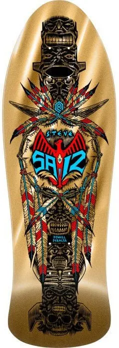 Powell Peralta Steve Saiz Totem Gold deck
