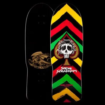 Powell Peralta Steve Steadham Spade (Rasta) deck