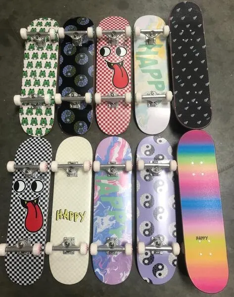 Prime Wood Happy Assorted Mini Shaped deck