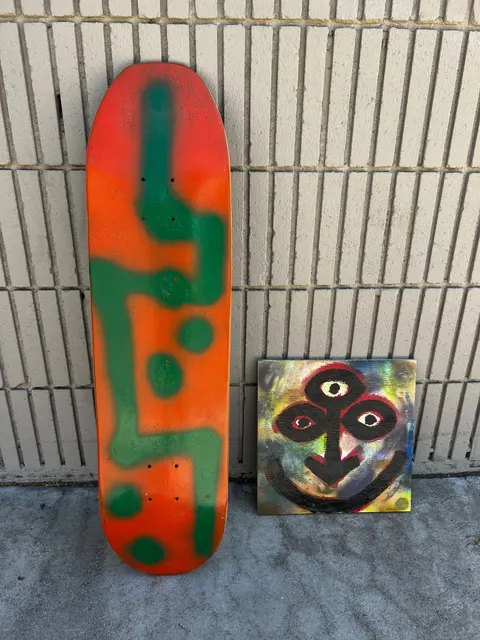 Prime Wood Ron Chatman - Raw Plus Custom Painting deck