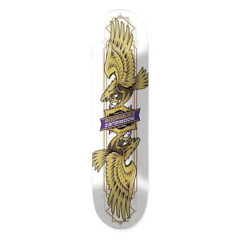 Primitive Rodriguez Twin Nose Eagle (White) deck