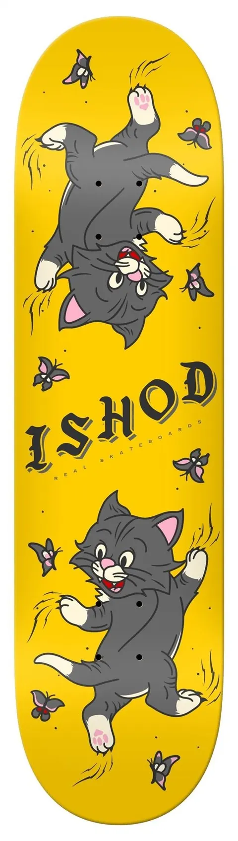 Real Ishod Kitten Scratch Twin Tail (Yellow) deck
