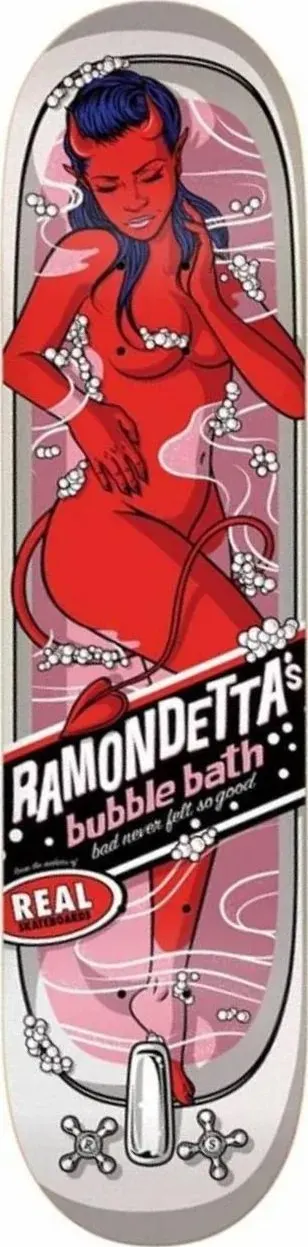 Real Peter Ramondetta Dirty Girl deck