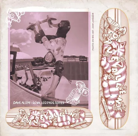 SCUK Dave Allen Bagpuss deck