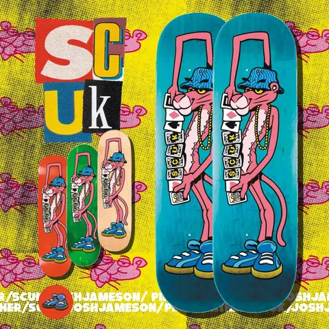 SCUK Pink Panther deck