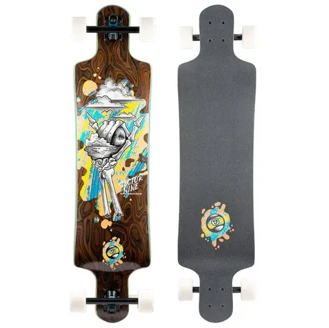 Sector 9 Fault Line Curl Longboard deck