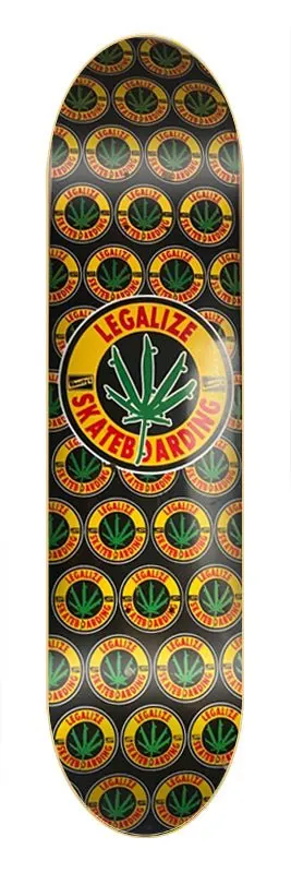 Shorty's Vintage Legalize It deck