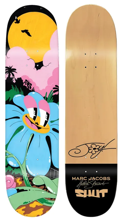 Shut Marc Jacobs X Art Stewart deck