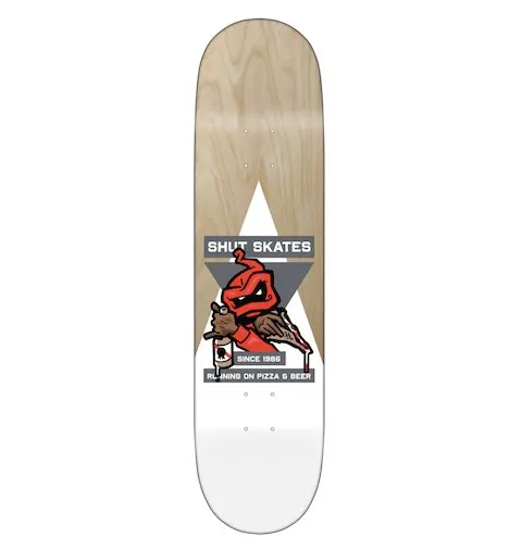 Shut Pizza & Beer Team Insignia deck