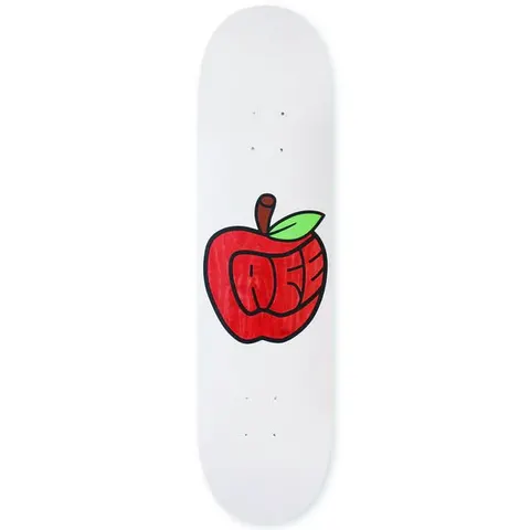 Skateboard Cafe Café (Pink, White/Red Stain) deck