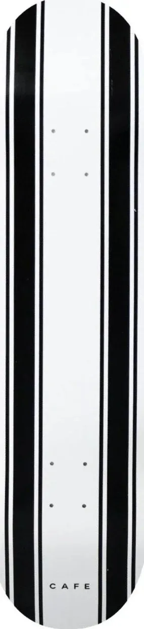 Skateboard Cafe Café (White/Black) deck