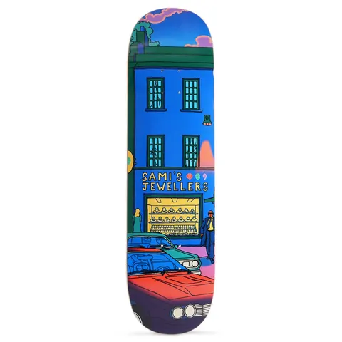 Skateboard Cafe High Street Pro Series - Sami's Jewellers deck