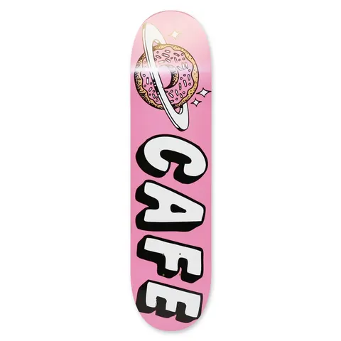 Skateboard Cafe Planet Donut Pink deck