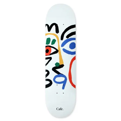 Skateboard Cafe Skate Cafe Marcello (White) deck