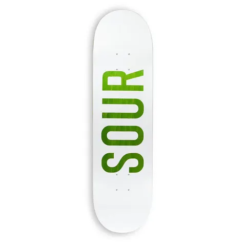 Sour Solution Army White / Woodstain deck