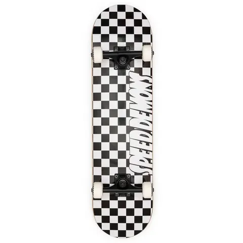 Speed Demons Checkers Black/White deck