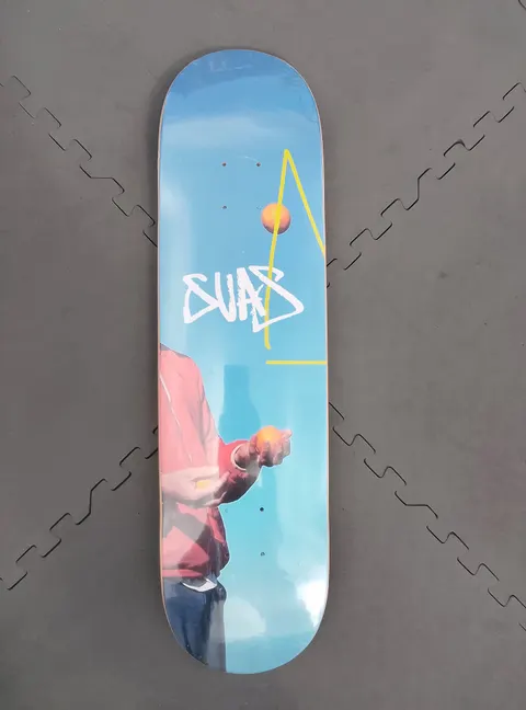SUAS orange deck