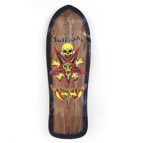 Suicidal Skates Possessed To Skate (Brown/Black Fade) deck