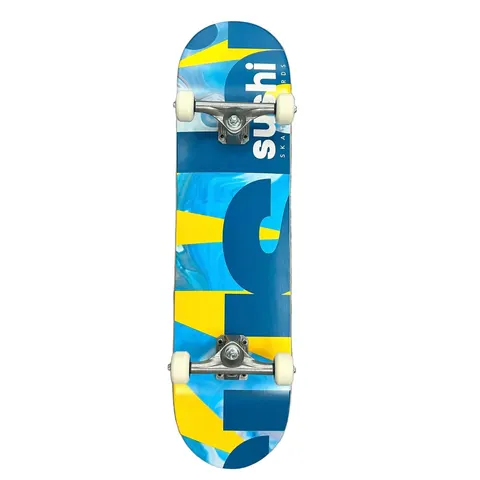 Sushi Spectrum Logo Yellow Teal deck