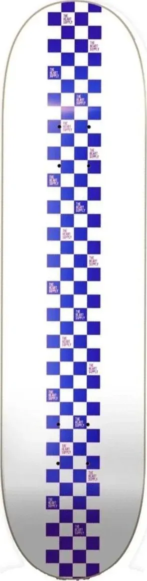 The heart supply Checkered (Blue) deck
